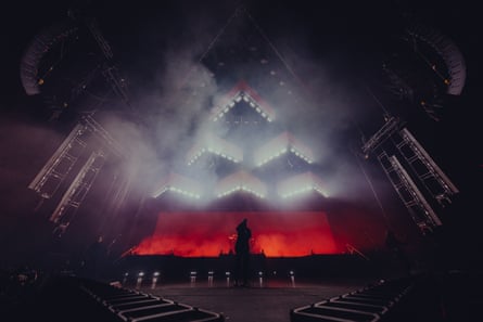 Pulling out the stops … Bad Omens’s stage show.