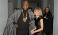 Frozen out … Andre Leon Talley and Anna Wintour attend attend the CFDA/VOGUE Fashion Fund Awards in 2006.