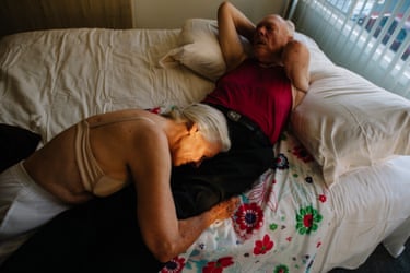 Isadora Kosofsky, Jeanie and Will on the bed (from the series Senior Love Triangle), 2012