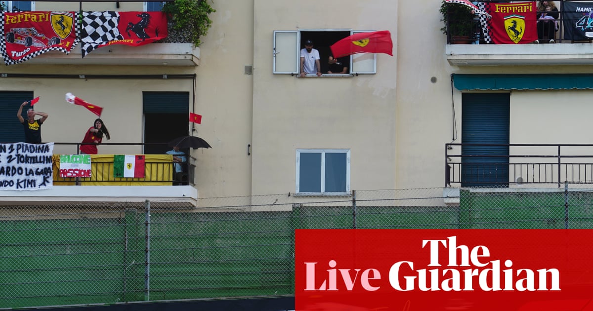 F1: Emilia-Romagna Grand Prix qualifying updates – live