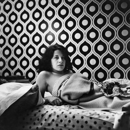 Fran Lebowitz at Home in Morristown 1974