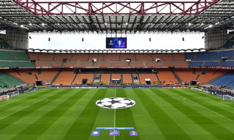 Milan v Napoli: Champions League quarter-final, first leg – live
