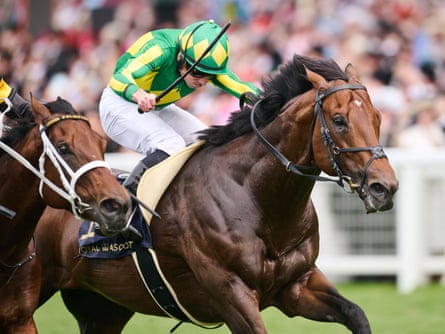 Ryan Moore connected Satono Reve astatine Royal Ascot