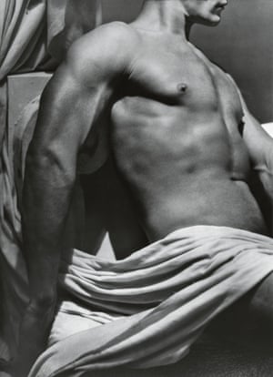 Male torso with white drapery, 1930******susan intro get quoteSusanna Brown curatorial advisor to the George Hoyningen-Huene Estate Archives