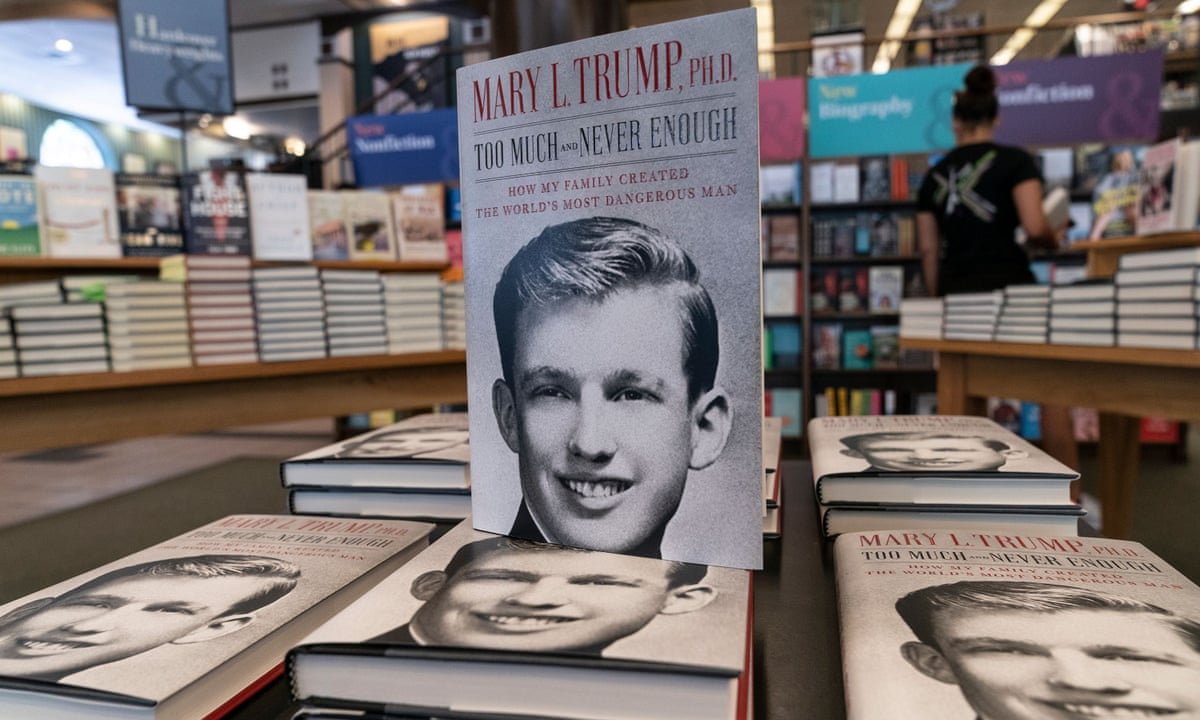 Book By Donald Trump S Niece Sells Nearly 1m Copies On Its First Day Donald Trump The Guardian Book By Donald Trump S Niece Sells Nearly 1m Copies On Its First Day Donald Trump The Guardian