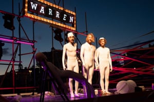 Privates: A Sperm Odyssey, one of the first performances in The Warren’s outdoor season in Brighton.
