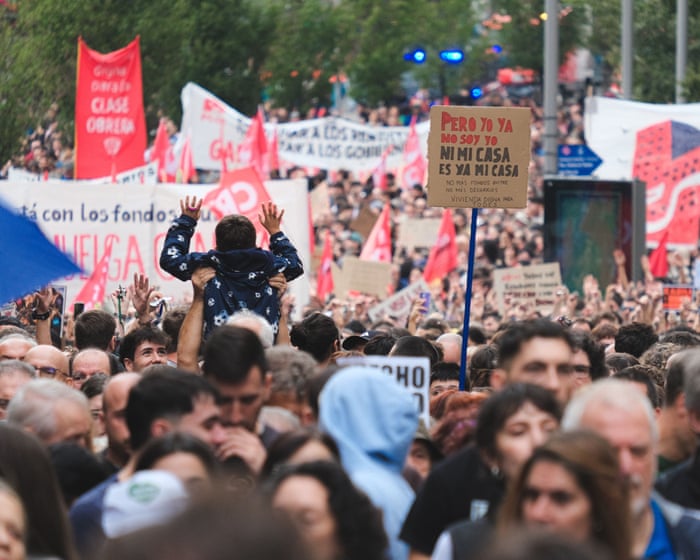 Protests in France and Spain appear disparate but core issues are the same