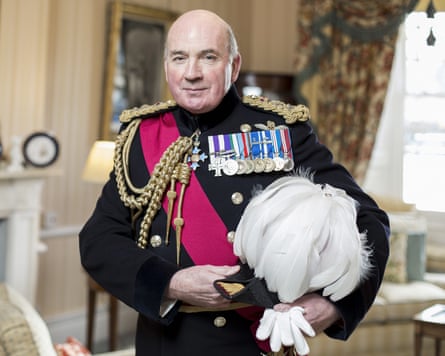 Lord Richard Dannatt at his home, the Queen’s House at the Tower of London