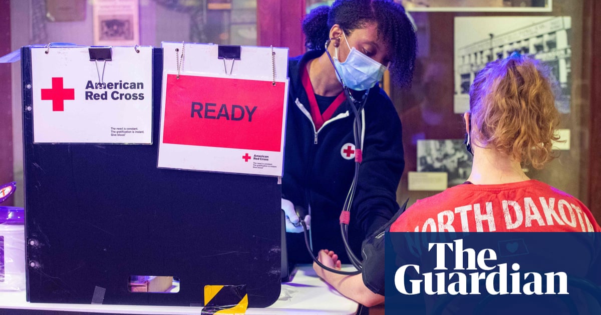 ‘People are walking off the job’: workers blame American Red Cross for US blood shortage