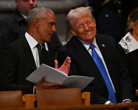 Barack Obama + Donald Trump | The Guardian