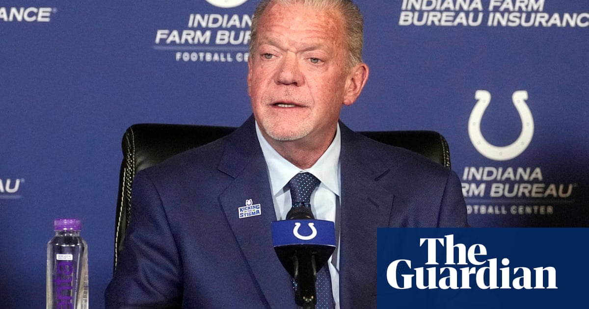 Jim Irsay, longtime owner of NFL’s Indianapolis Colts, dies aged 65