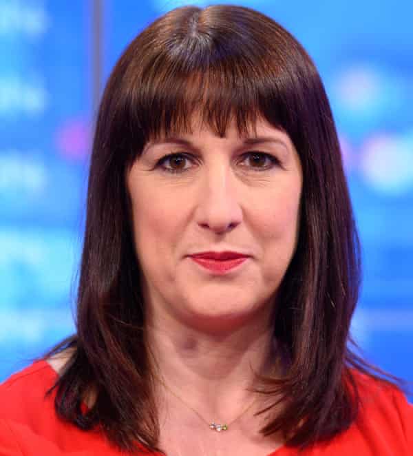 The shadow chancellor, Rachel Reeves