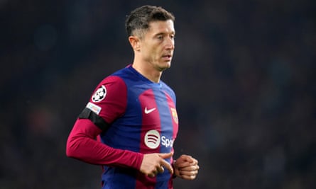 Barcelona’s Robert Lewandowski