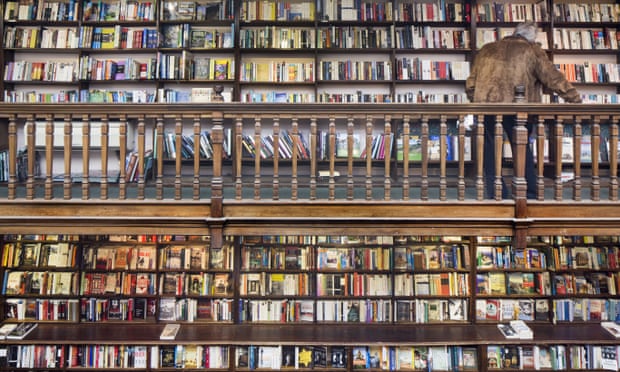 book shop shelves