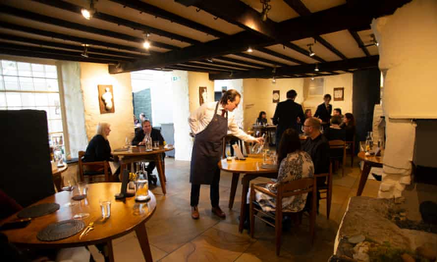 How L’Enclume’s Michelin win is taking Cumbria to the top of the foodie table | Michelin Guide 2 The interior of L’Enclume restaurant.