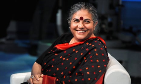 Making a difference: Vandana Shiva, one of the world’s greatest environmental activists.