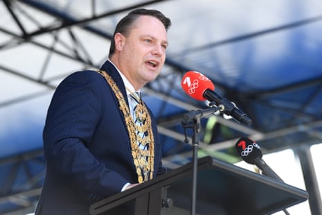 Brisbane lord mayor Adrian Schrinner