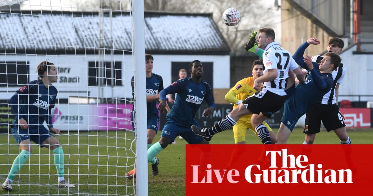 Chorley v Derby County: FA Cup third round – live!