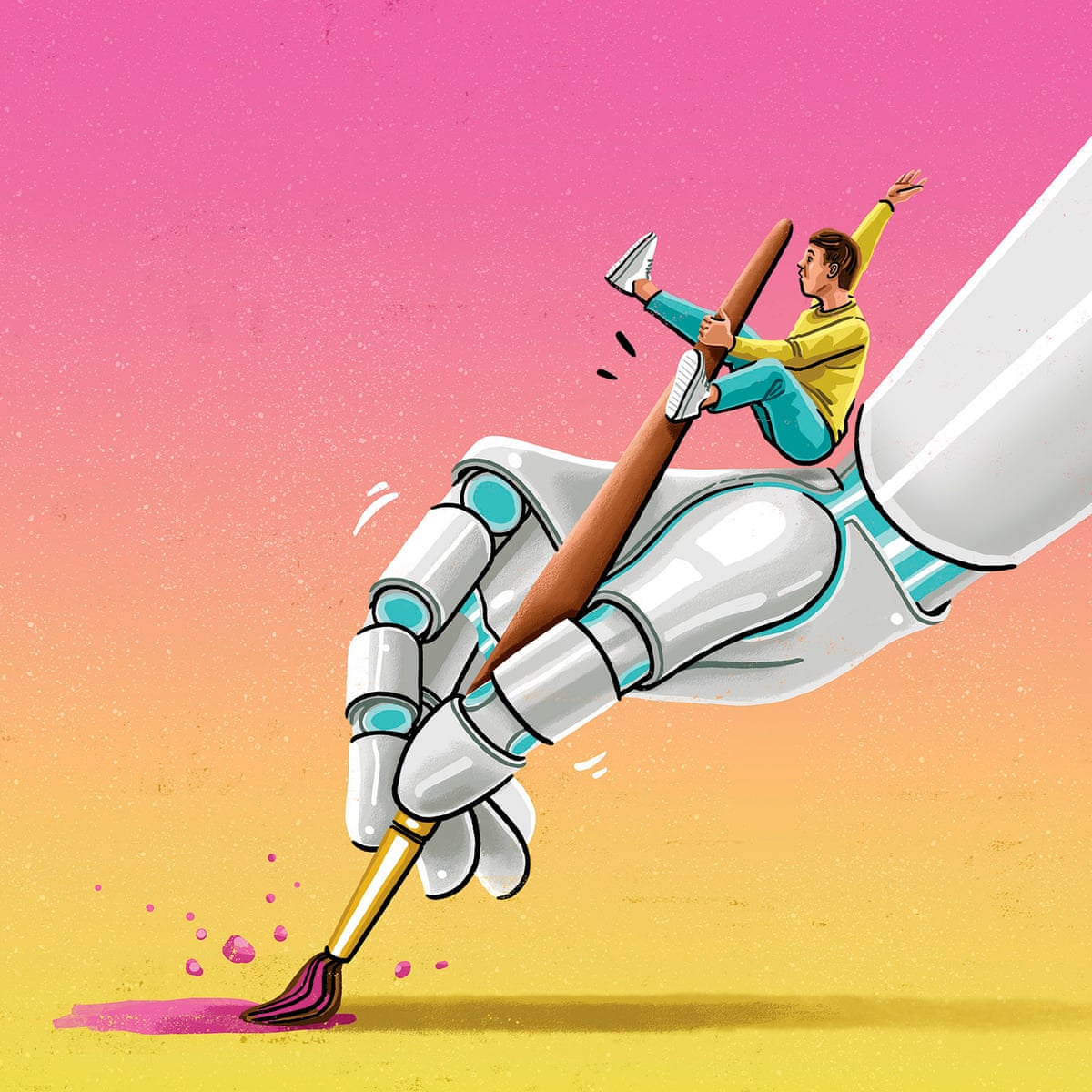 Should artists be terrified of AI replacing them? | Life and style | The Guardian