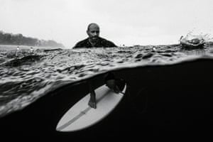 Tom Carroll in the surf