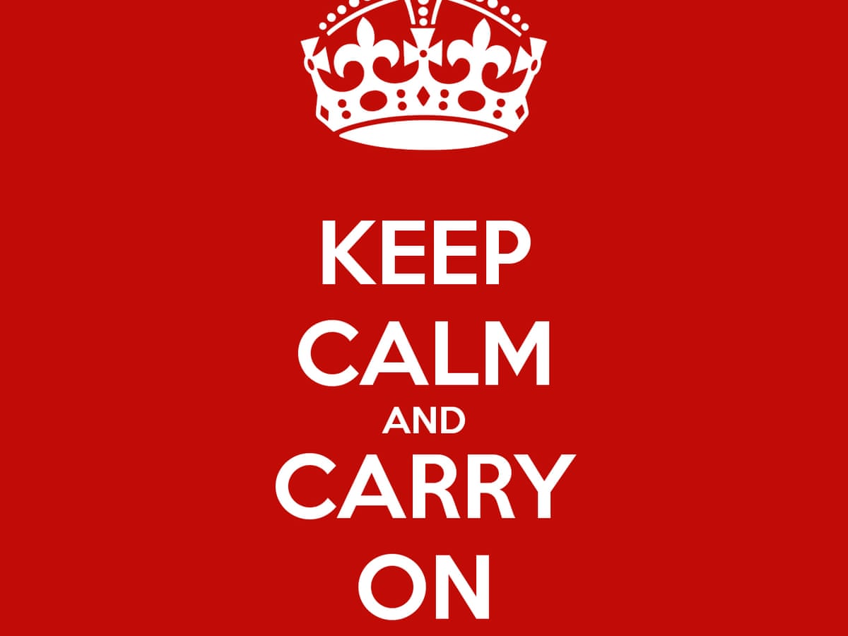 The full story behind wartime Keep Calm and Carry On posters | Art ...