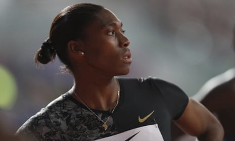 Caster Semenya first rose to fame when she won the 800m world title in 2009