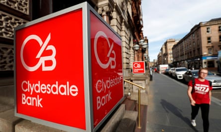 Clydesdale Bank in St Vincent Place, Glasgow