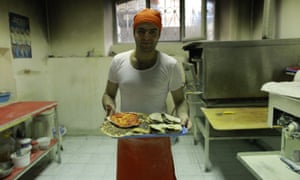 Jabakhtchurian in his kitchen in Yerevan.