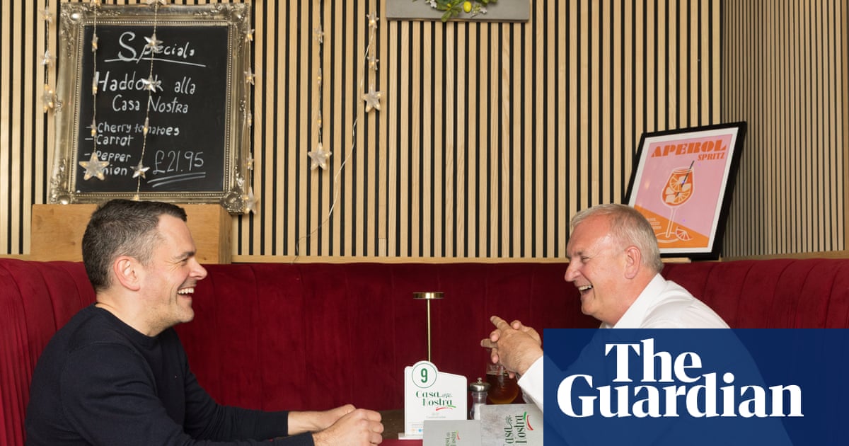Dining across the divide: ‘On the climate, he liked a graph. I’m a little more: show me the evidence’