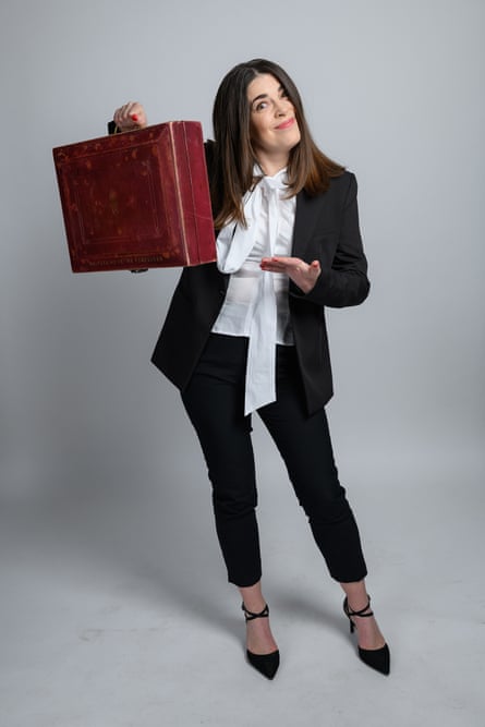‘Female MPs have to deal with a whole other level of trolling’ … Rosie Holt as chancellor Rachel Reeves.