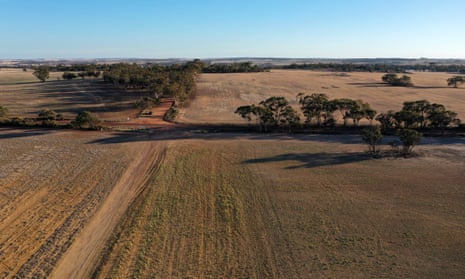 Farming land in Western Australia.