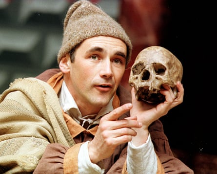 Great Dane … Mark Rylance at Shakespeare’s Globe in 2000.