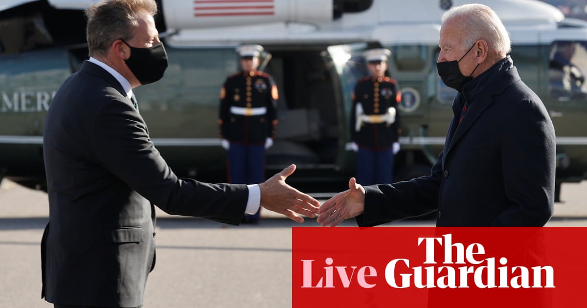 Joe Biden takes to the road to sell infrastructure deal to Americans – live – The Guardian