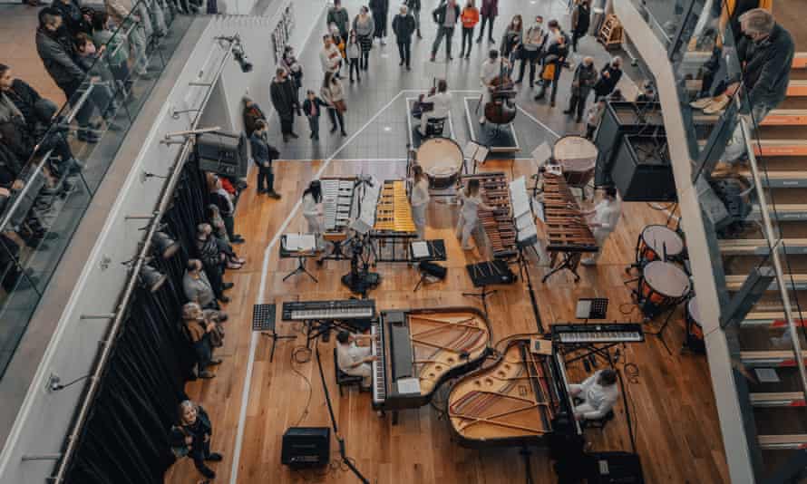 ‘Orchestras don’t need to be confined to concert halls. They can also perform in nightclubs, on beaches, in airports or shopping centres.’