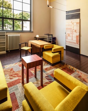 Gropius’s office (1924) in Weimar.