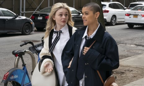 How I hoped and prayed it would be good ... Emily Alyn Lind and Jordan Alexander in Gossip Girl. 