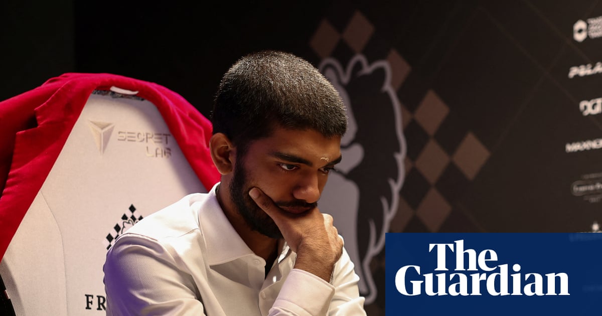 Chess: Gukesh bottom in Prague as world champion, 19, struggles for form