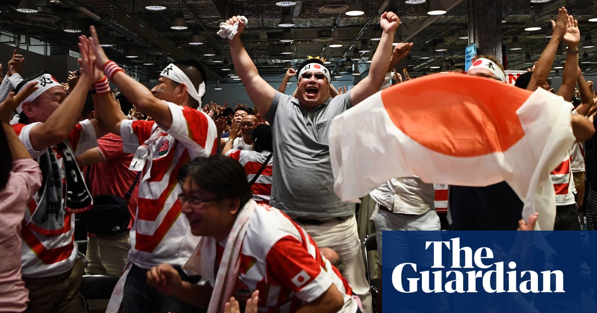 Japan marks shining moment at Rugby World Cup in wake of Typhoon Hagibis