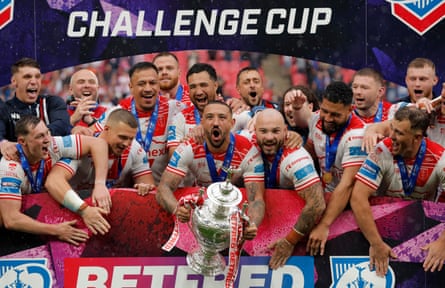 Hull KR beat Warrington Wolves in the Challenge Cup final last year and will be hoping to retain the trophy next weekend.