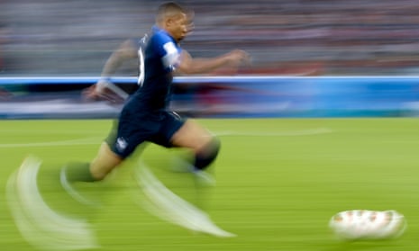 Kylian Mbappé has terrorised defences at this World Cup to take France within one win of repeating their 1998 triumph, when he was not even born.
