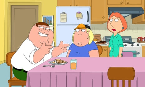 Family Guy: snapped up by ITV2 as BBC3 went online-only.