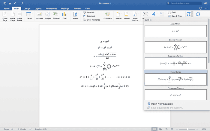 Pages word processing software mac