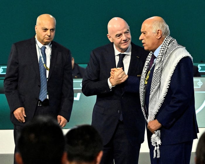 Fifa plans symbolic Israel v Palestine fixture as opening game of new under-15s tournament