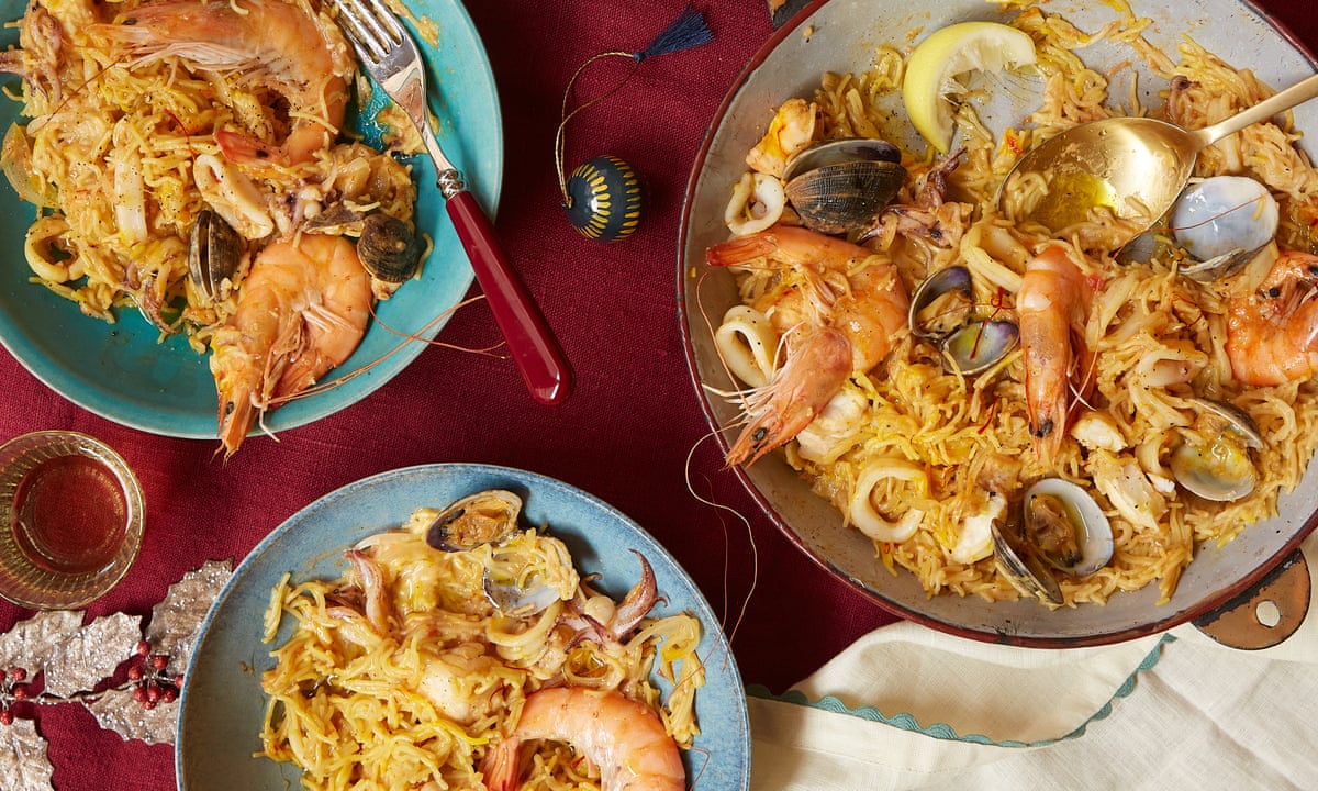 Pasta Recipe Italian Fish Dinner Christmas Eve Feast Of Festive