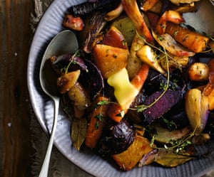 'Butter makes something style superb': why Michelin-starred cooks dollop it on | For the love of butter 2 Overhead shot of winter vegetables with butter