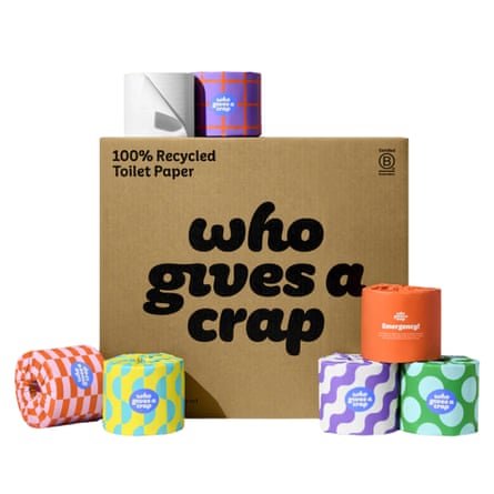 Who Gives A Crap 100% Recycled Toilet Paper
