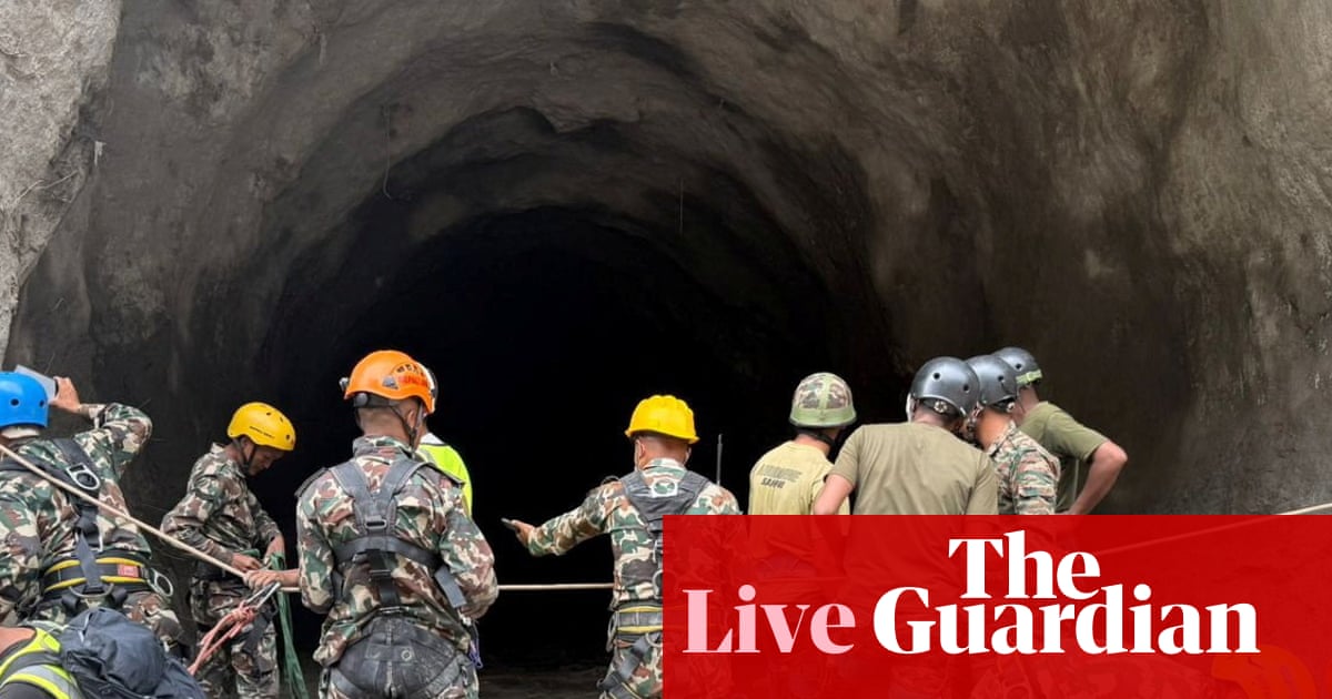 Nepal-Tibet floods: death toll passes 1,000 as rescue efforts continue at hydropower tunnels – latest updates