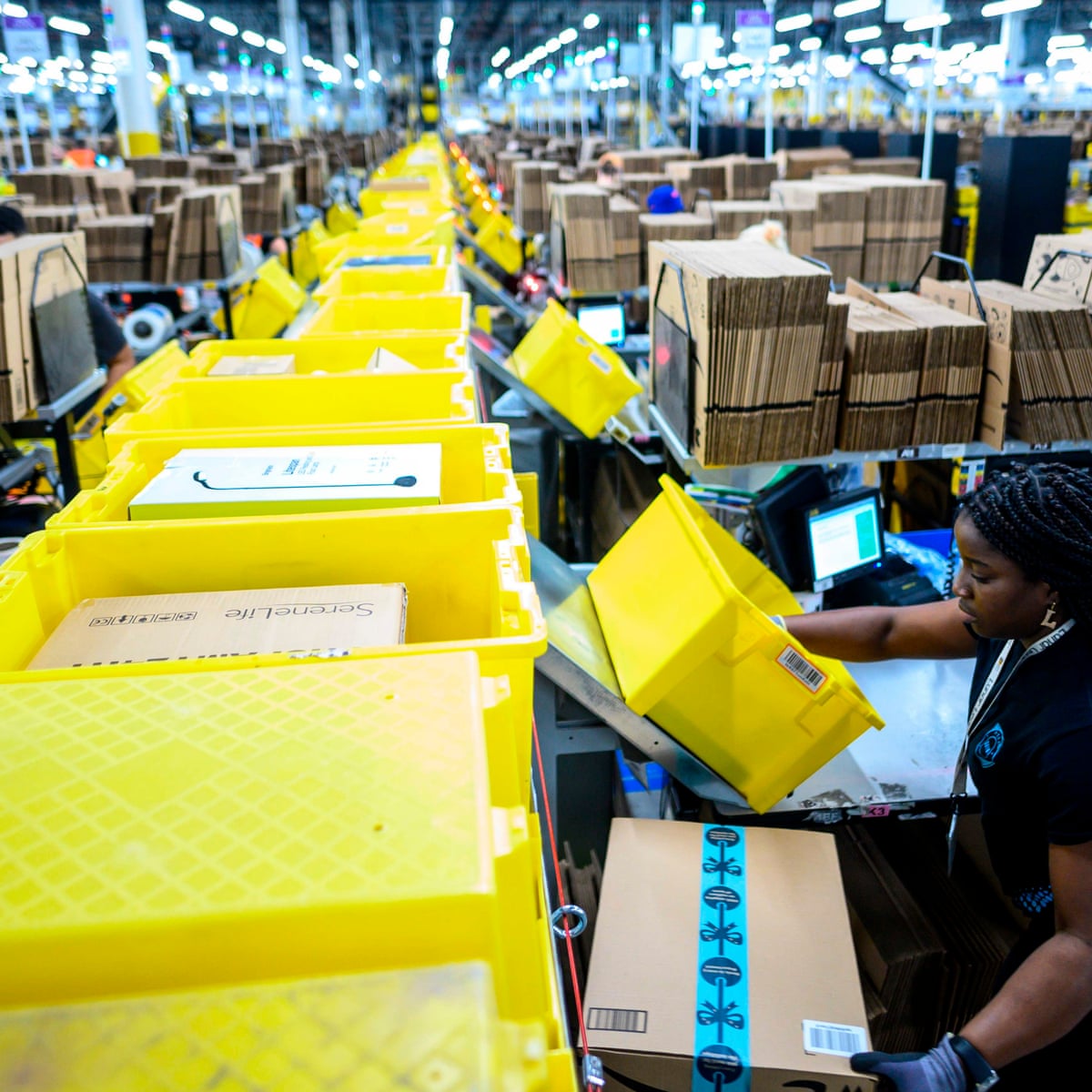 Go Back To Work Outcry Over Deaths On Amazon S Warehouse Floor Amazon The Guardian