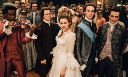 The cast of Marie Antoinette
