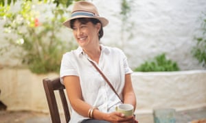 Polly Samson στην Ύδρα.